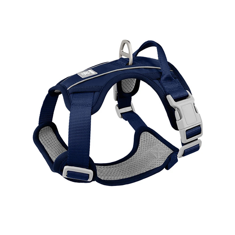 Premium Lightweight Dog Harness Solid Color Breathable Mesh No-Pull Pet Vest Soft Padded Puppy Harness_voghion.com