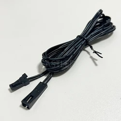 Kitchen Cabinet Light Extension Wire Dupont Cable 2Pin Male to Female Plug LED Light Connectors Double Ended Line, 1.8m/70inch