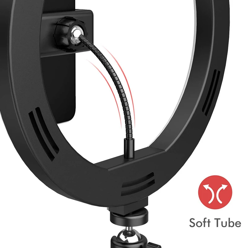 33cm LED Selfie Ring Light USB Dimmable Round Fill Lamp Photography Remote Fill Lighting with tripod for Youtube Video Live Lamp