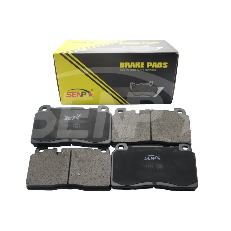 SENP Brake System Brake Pads for Audi A4/A5/A6/A7 2007-2015 2007-2017 OEM 8R0 698 151 L 8R0698151L