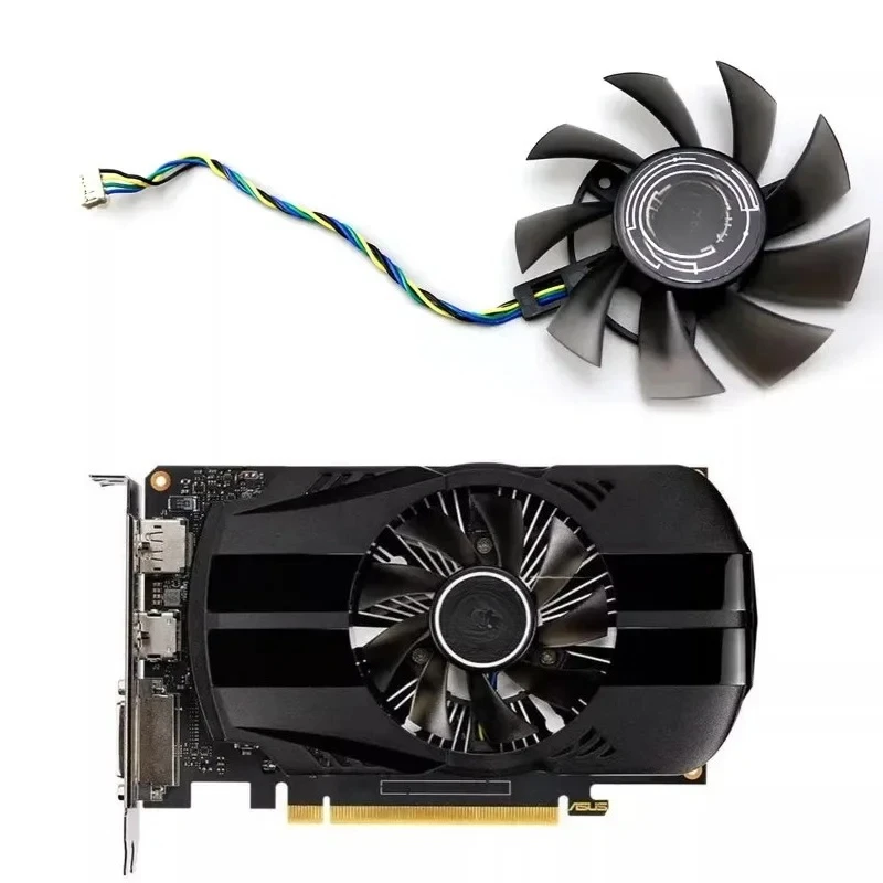 For GTX 1650 4GB PHOENIX OC V2 graphics card cooling fan FD8015U12D