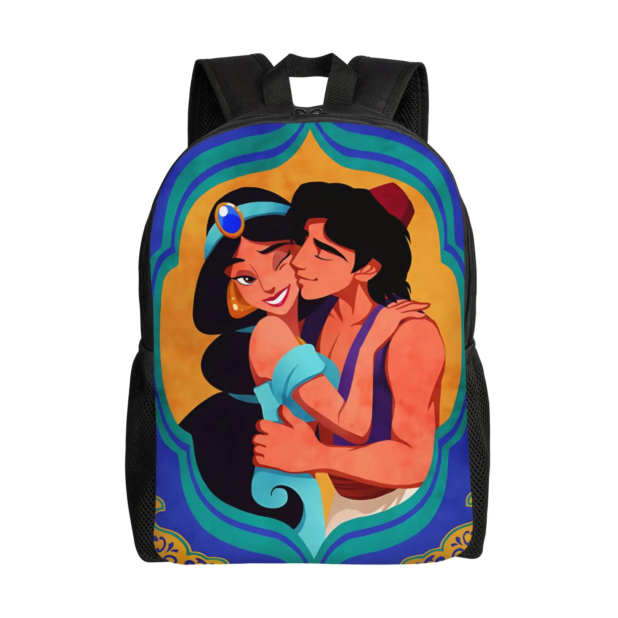 

1Piece Backpack Smile New School Year Schoolbag Office Work Aladdin Back To School Gift New Term Starts