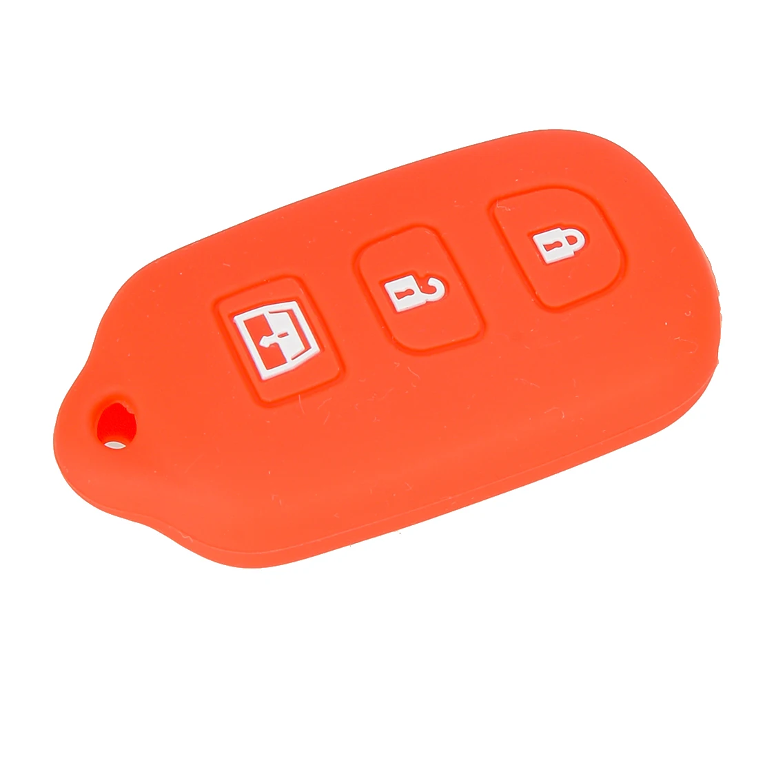 HYQ12BBX HYQ12BAN 3 Buttons Car Remote Key Cover Case Fob Fit for Toyota 4Runner Sequoia RAV4 Highlander 2004 Red Silicone