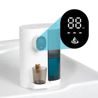 household oral cleaning mouthwash water dispenser Bathroom accessories 600ML Induction automatic mouthwash machine USB toilet