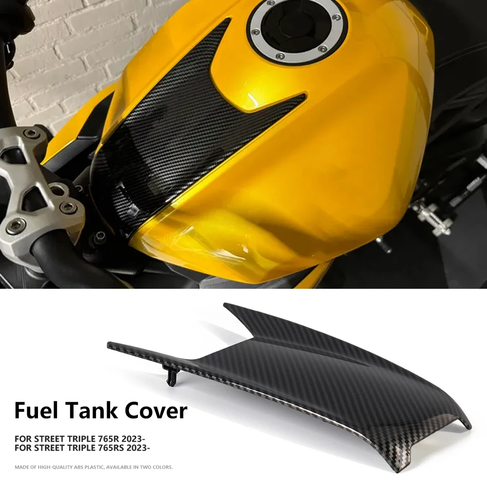 

Motorcycle Fuel Tank Air Box Front Upper Cover Fairing Cowl For Street Triple 765 R RS 765R 765RS Moto2 2023 2024 Accessories