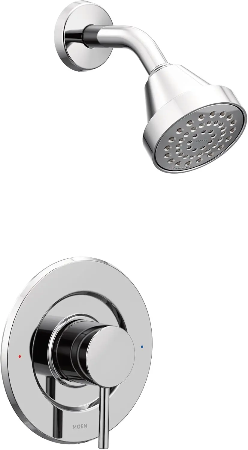 Align Chrome Posi-Temp Pressure Balancing Eco-Performance Modern Shower Trim Kit, Valve Required, T2192EP