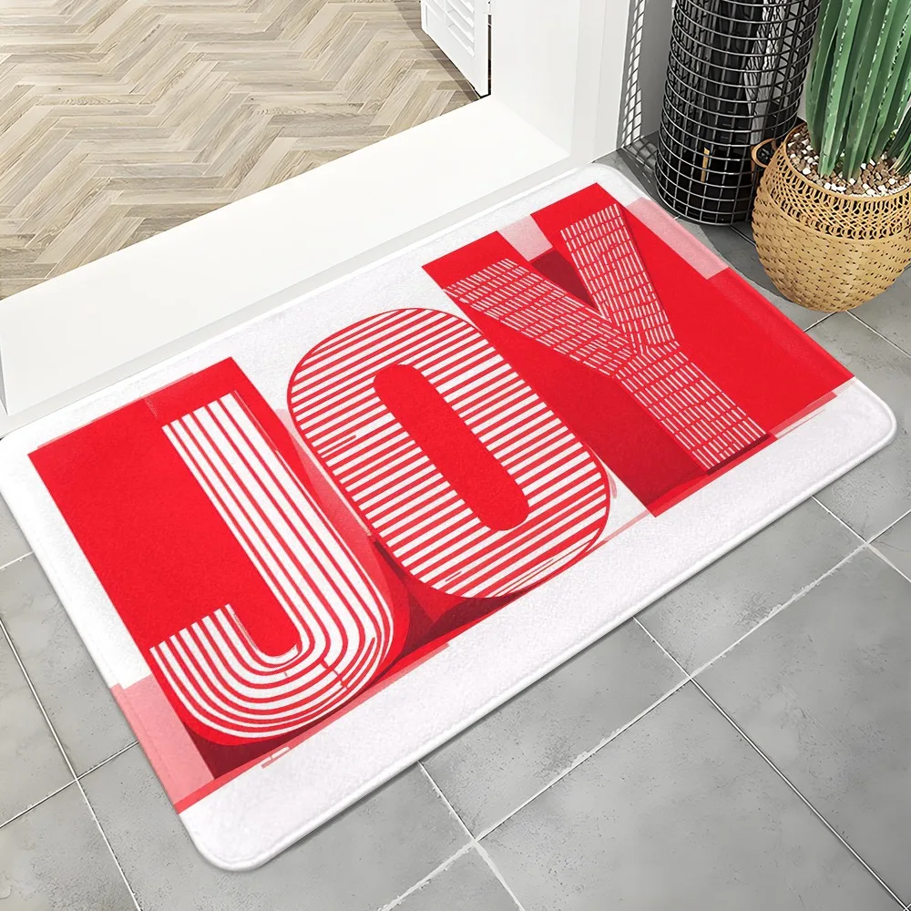 1pc Christmas Theme Doormat, The Perfect Floor Mat for Outdoor And Indoor, Halloween Decorations, Machine Washable, Enhancing Ho