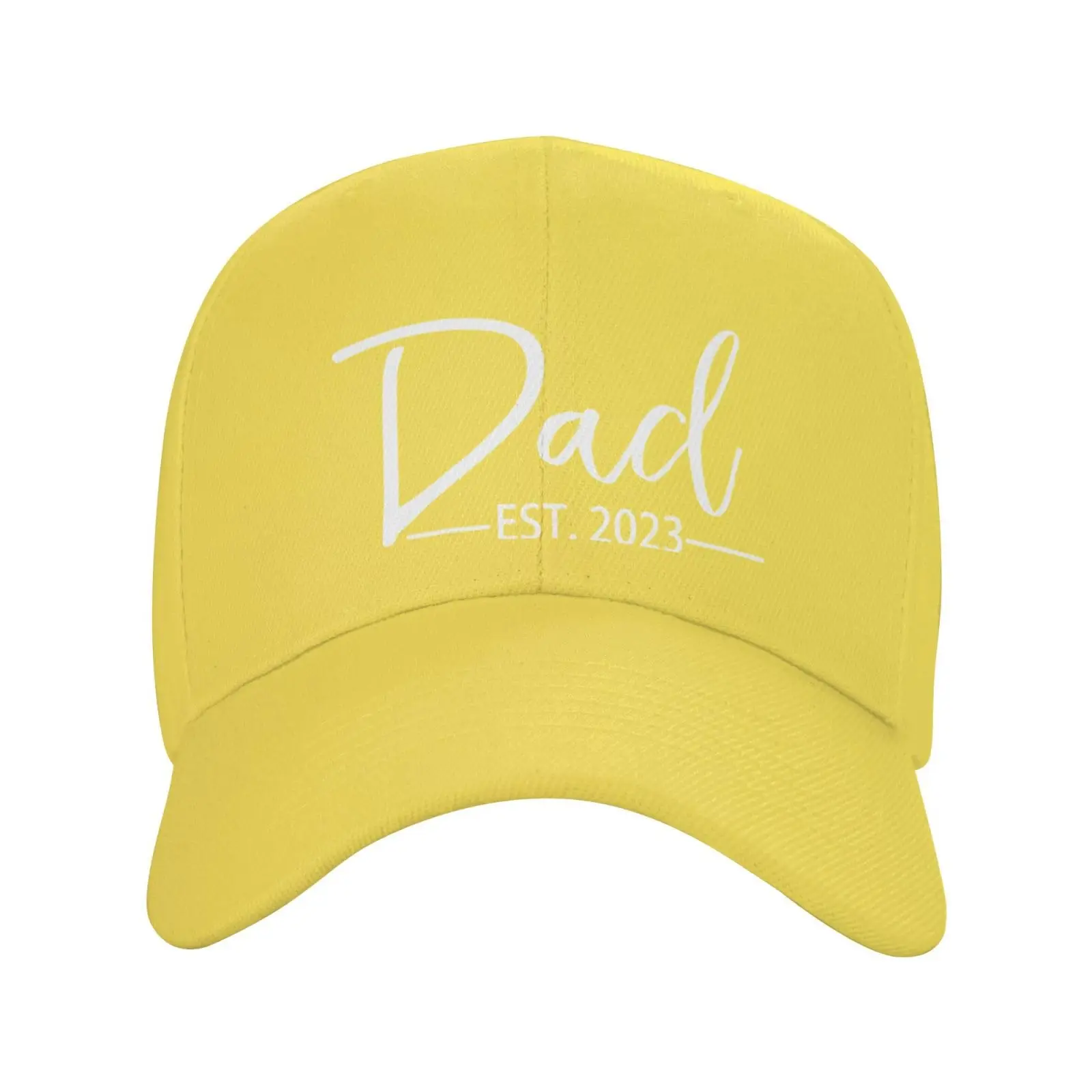 New Dad Gifts For Men Gifts For New Dad Est 2023 Vintage Washed Adjustable Baseball Caps Men Women Dad Hat