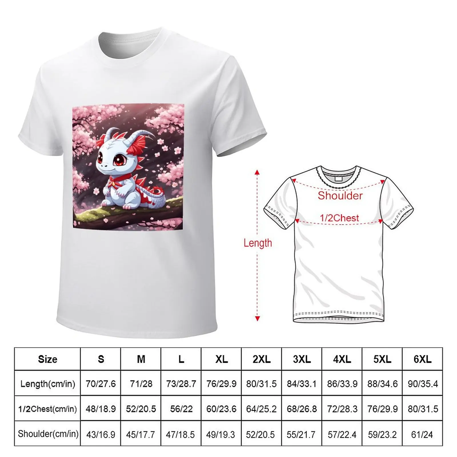 Chibi dragon T-Shirt customizeds Short sleeve tee quick-drying designer t shirt men