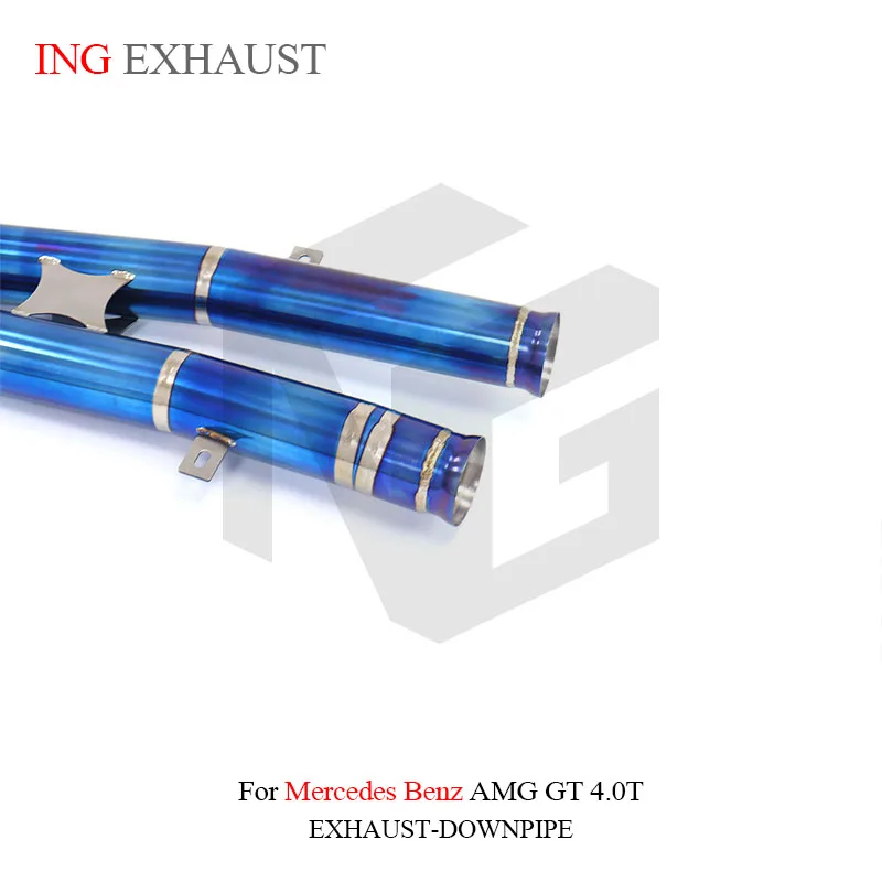 ING Exhaust System Valve Catback for Mercedes Benz AMG GT 4.0T Titanium Alloy Race Performance System