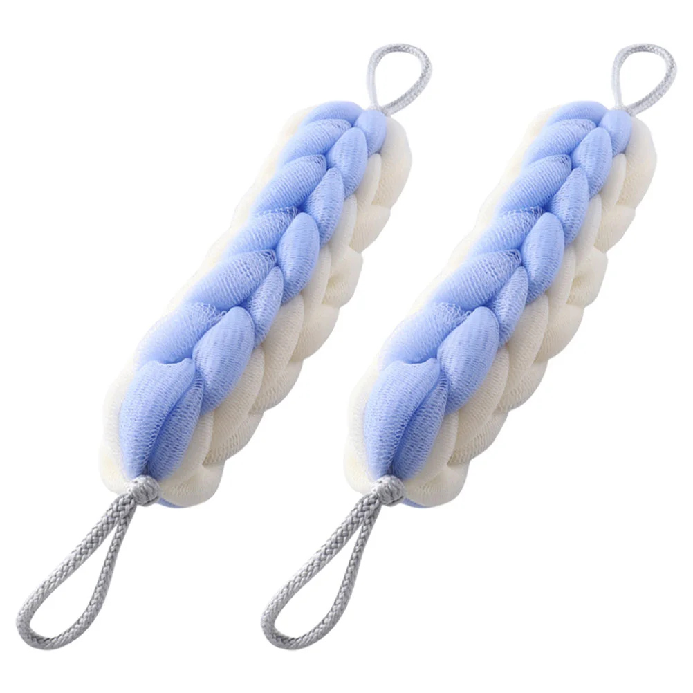 2 Pcs Twist Shower Bars Exfoliating Bath Scrubber Washer for Strip Men Handmade Supply