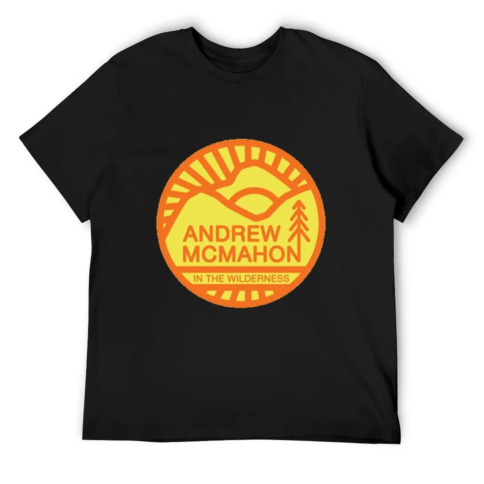 

Andrew McMahon Sticker Copy T-Shirt cute tops new edition boys whites mens vintage t shirts