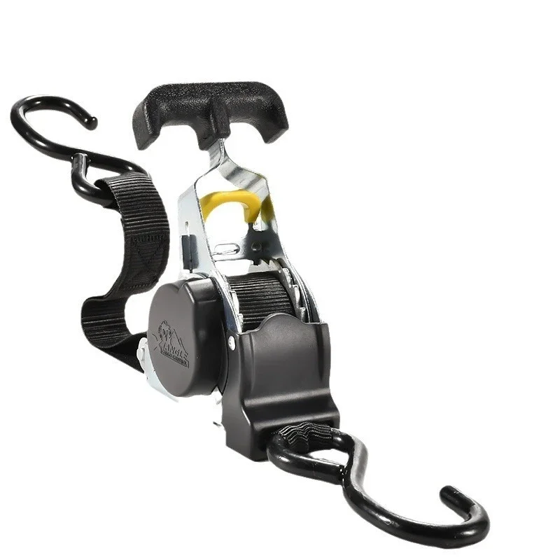 

TRD For Load Luggage Strap Ratchet Tensioner Belt Car Auto Straps Cargo Tape Retractable Belts Motorcycles Ratchet Strap