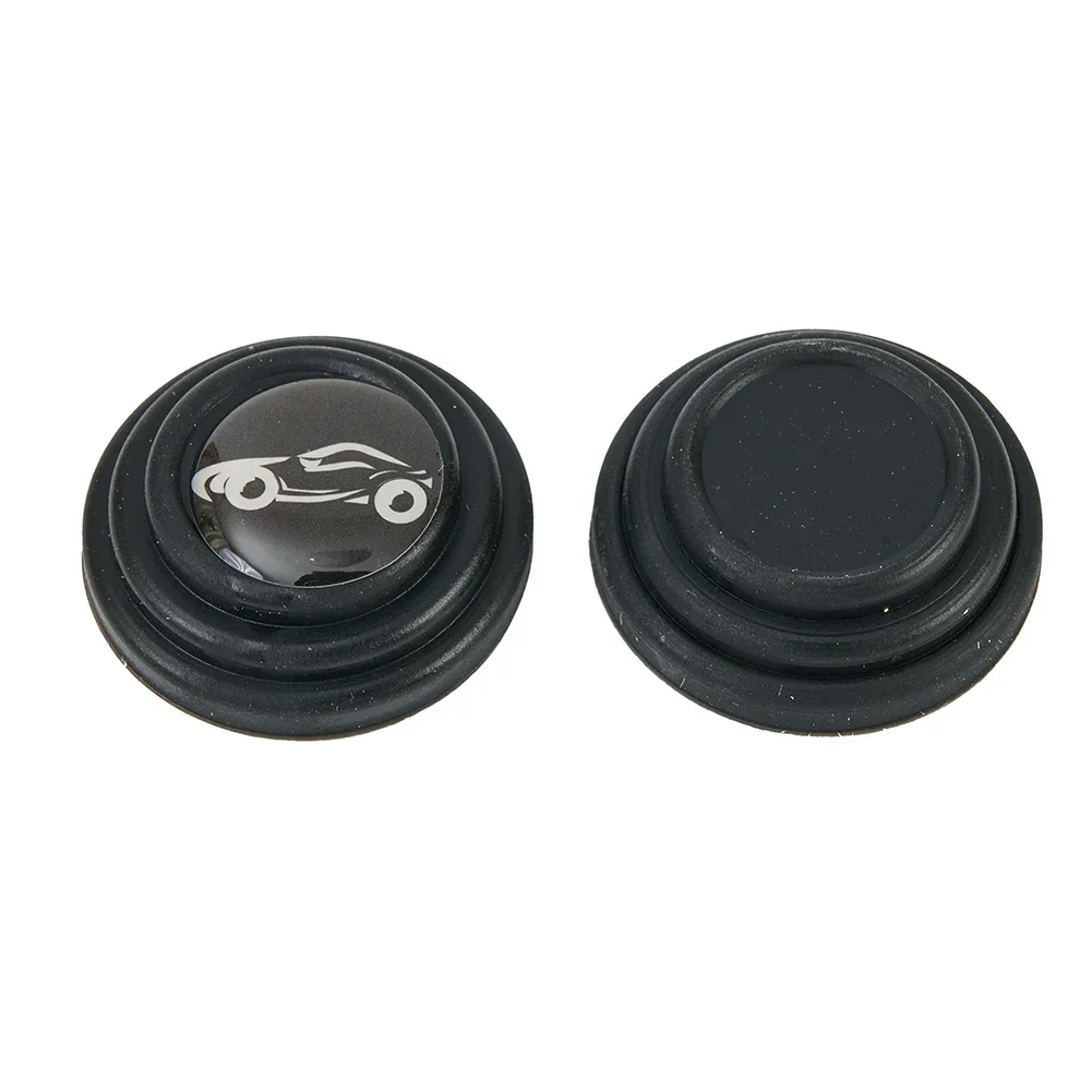 10pcs Anti-collision Gasket Silicone Black For Car Door Hood Trunk Car Door Anti-Collision Pad Sound Insulation Shock-Absorbing