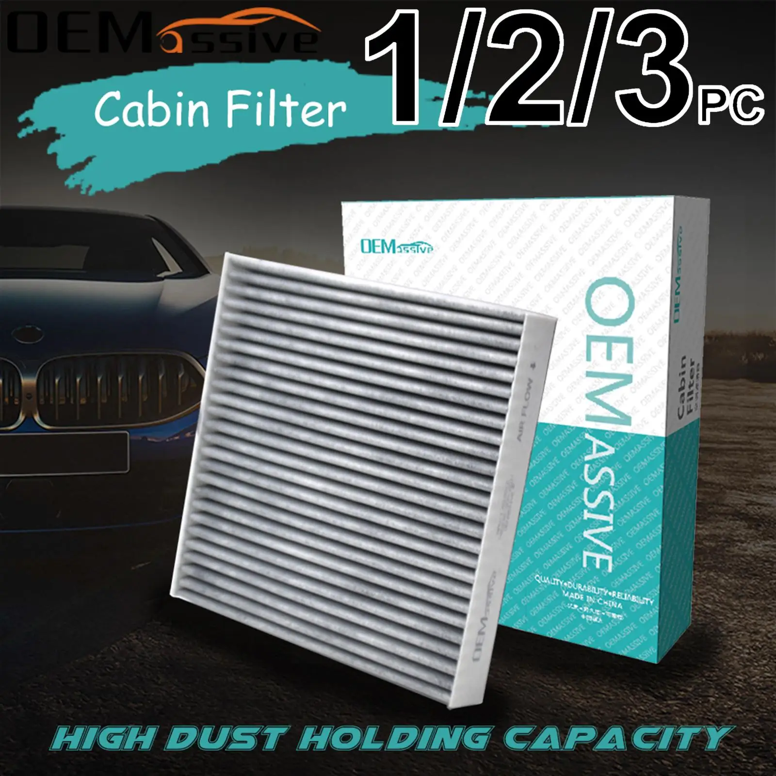 Pollen Cabin A/C Air Filter For Honda Accord 7th 8th  CL7/8/9 CU1/2/3/CW1 2002 - 2015 2.0/2.2/2.4 L F20B N22A1 K24A R20A3 N22B1