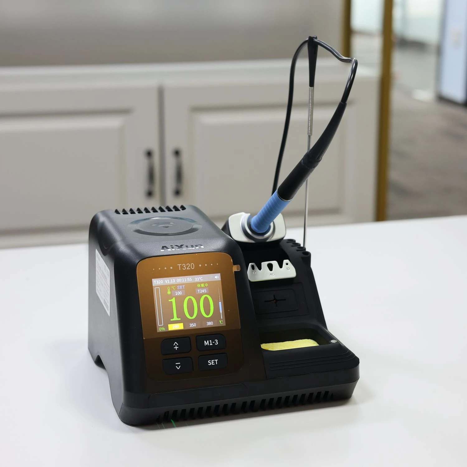 AIXUN T320 Intelligent Soldering Station Precision Rework Tools T245 T210 Soldering Iron Tip for Repair Mobile Phone