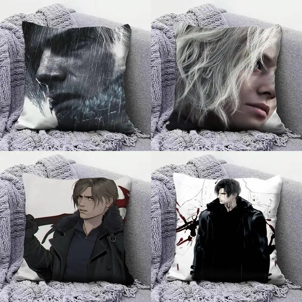 

RE9 Game Resident Evil Requiem Pillow Covers, Home Sofa Cushion Covers and Aecorative Custom