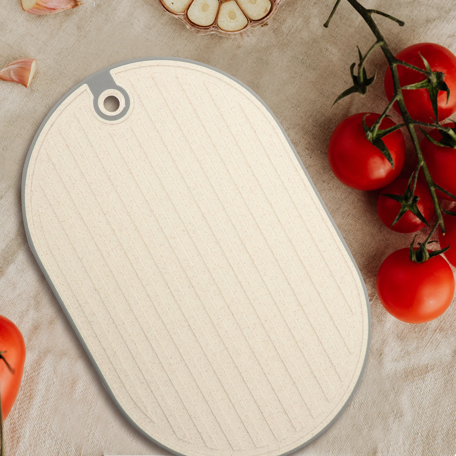 

1 set Cutting Board Set Food-Grade Double Sided Chopping Vegetable Lightweight Portable Kitchen Tool For Home Restaurant Use