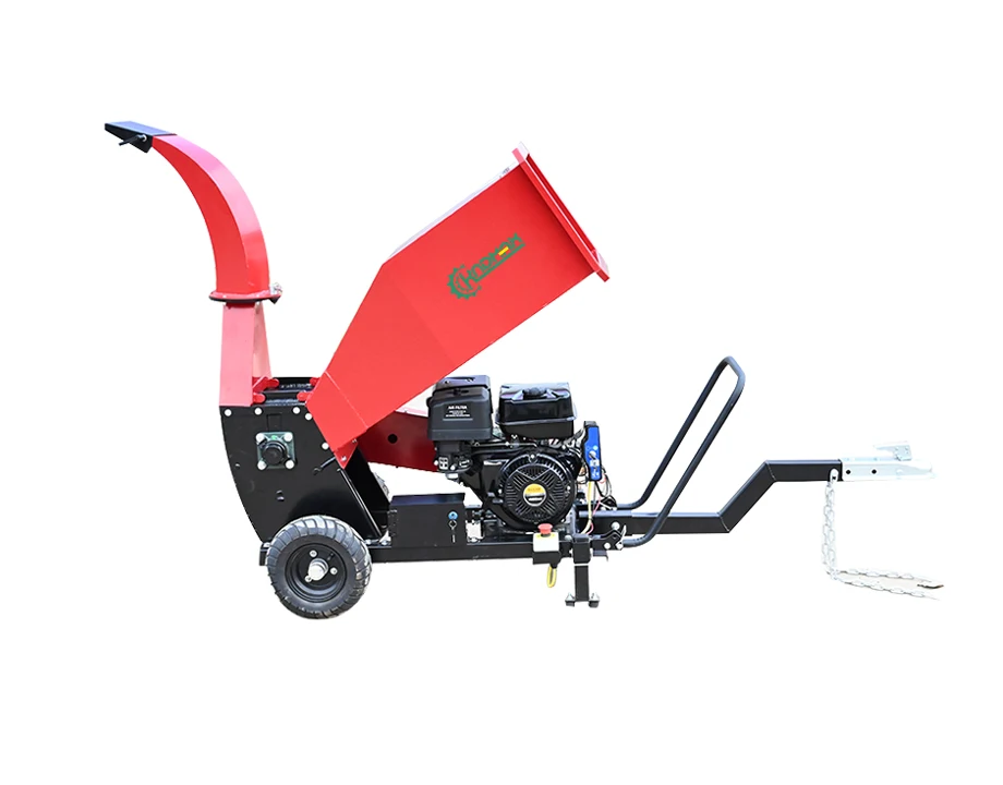 High-Capacity Low-Noise Wood Chipper High-Efficiency Branch Shredder Farm Forestry Agricultural Work Eco-Friendly 12cm Max