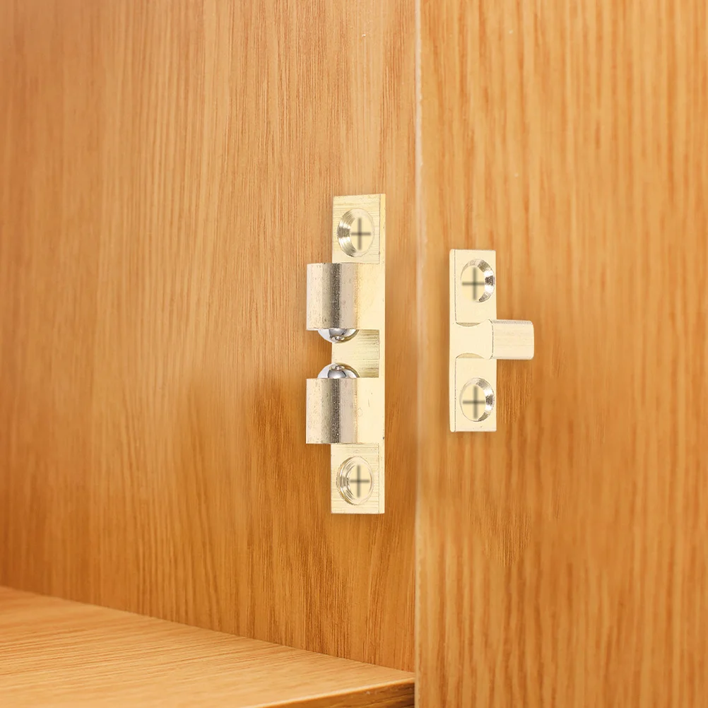 

10pcs Brass Ball Catch 50Mm Cabinet Door Latch Furniture Accessory Door Tension Latch For Cupboard Closet Drawer Wardrobe
