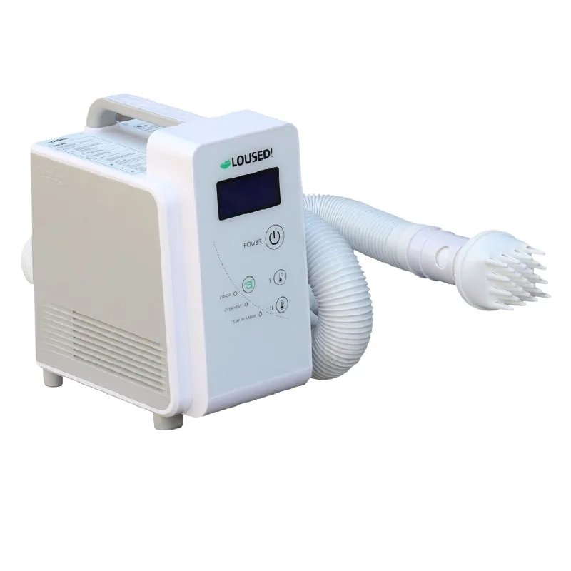 Hot Anti-Lice and Nits Vacuum Cleaner Removal Machine Simple Plastic Lice  and Heat Treatment
