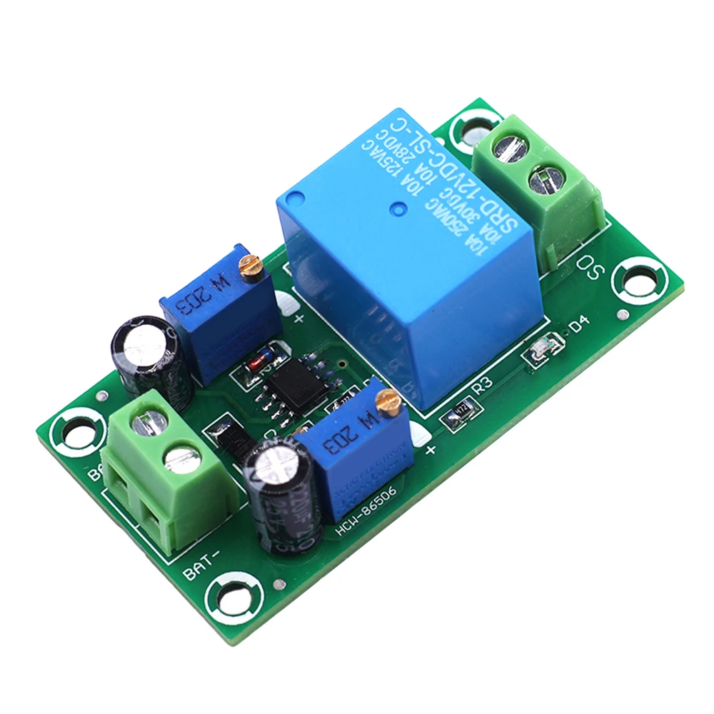 12V Battery Undervoltage Controller Battery Anti-Low Voltage Protection Plate Auto Load Voltage Recovery Disconnect Connection