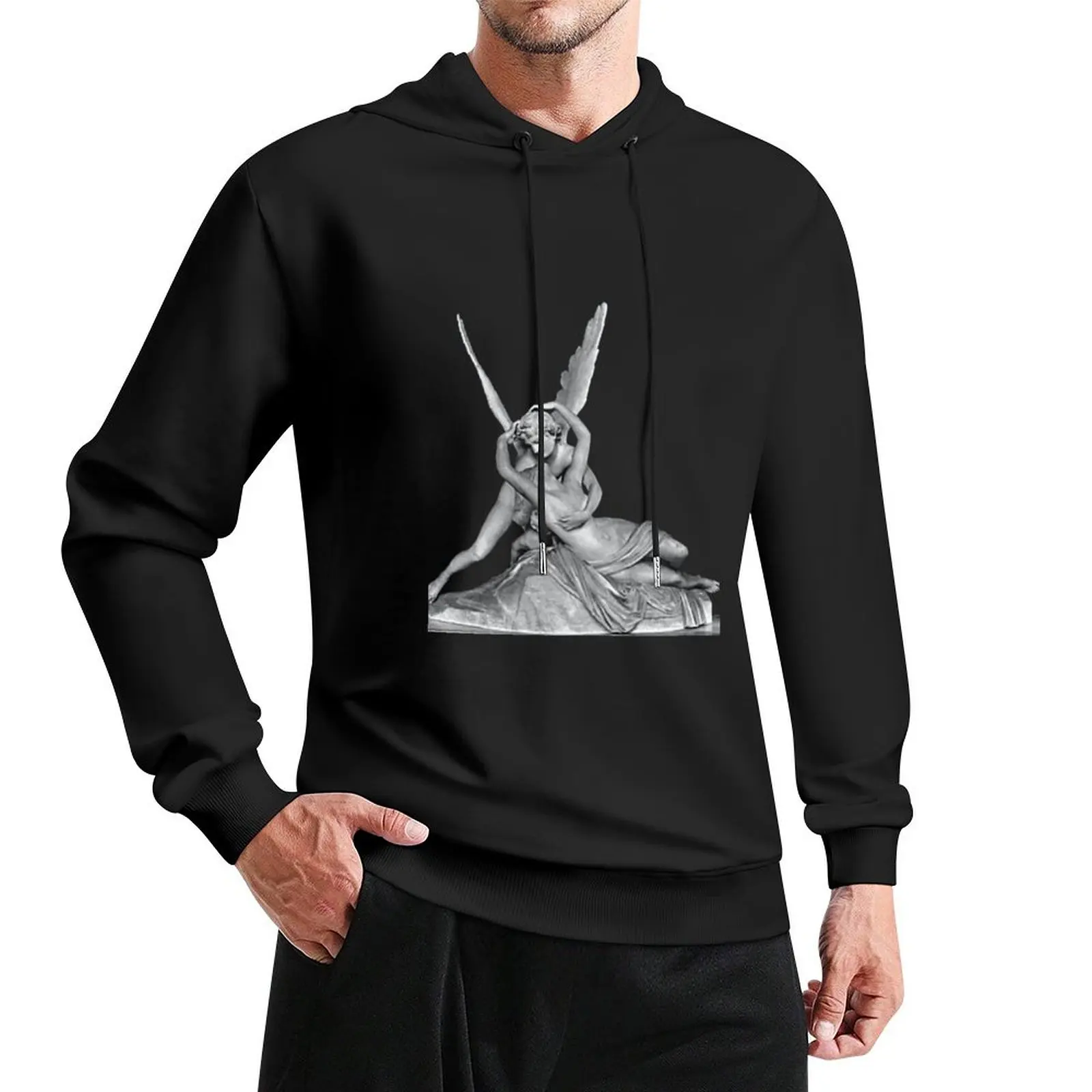 Eros And Psyche- Canova Pullover Hoodie mens clothing clothes for men winter clothes men's hoodie sweatshirt