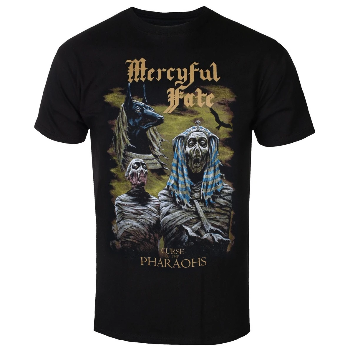 

Mercyful Fate Peripheral Clothing Pattern Band Printing Summer Luxury Brand Cotton Men's and Women's T-Shirts Short Sleeves