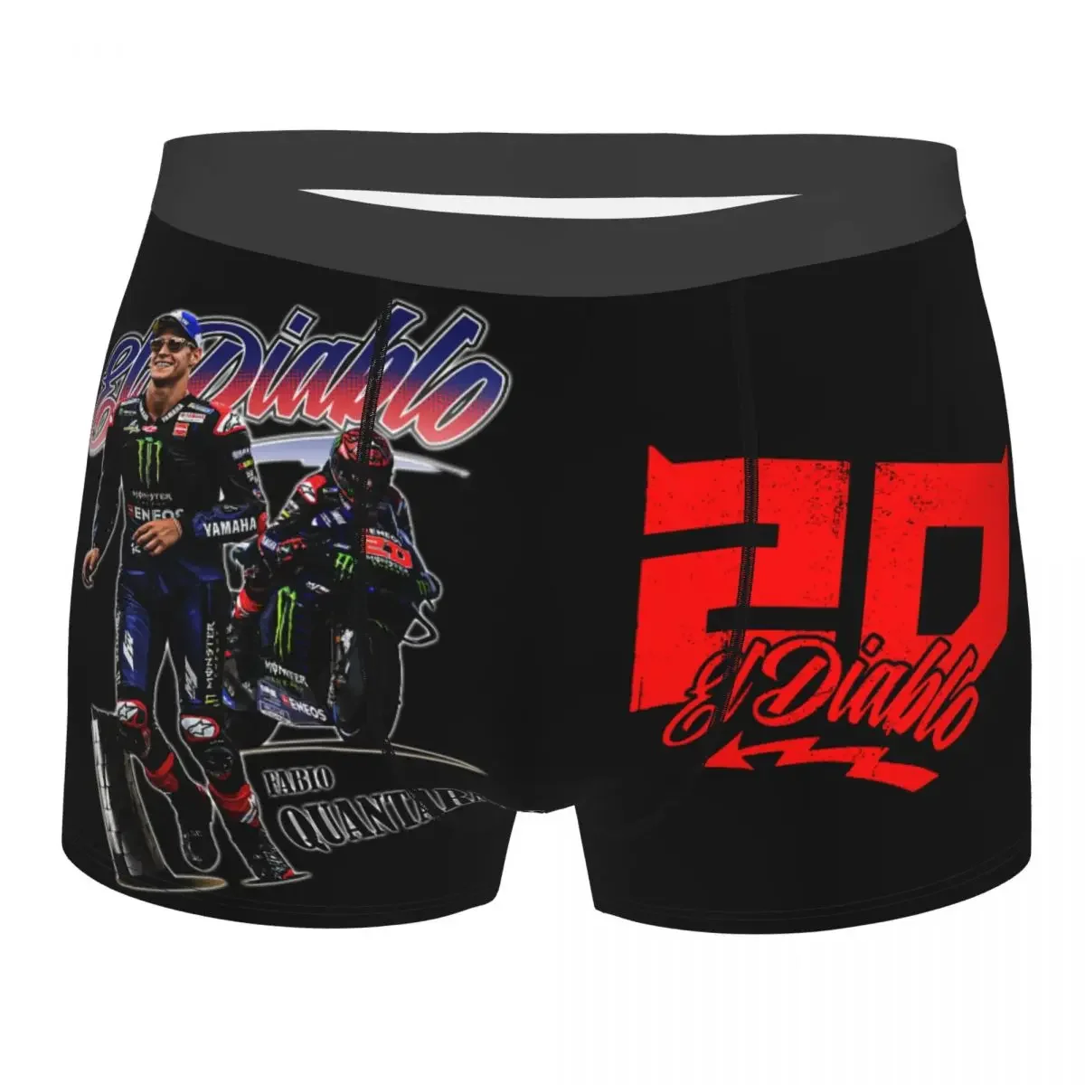 

Custom Fabio Quartararo Boxers Shorts Mens Briefs Underwear Novelty Underpants