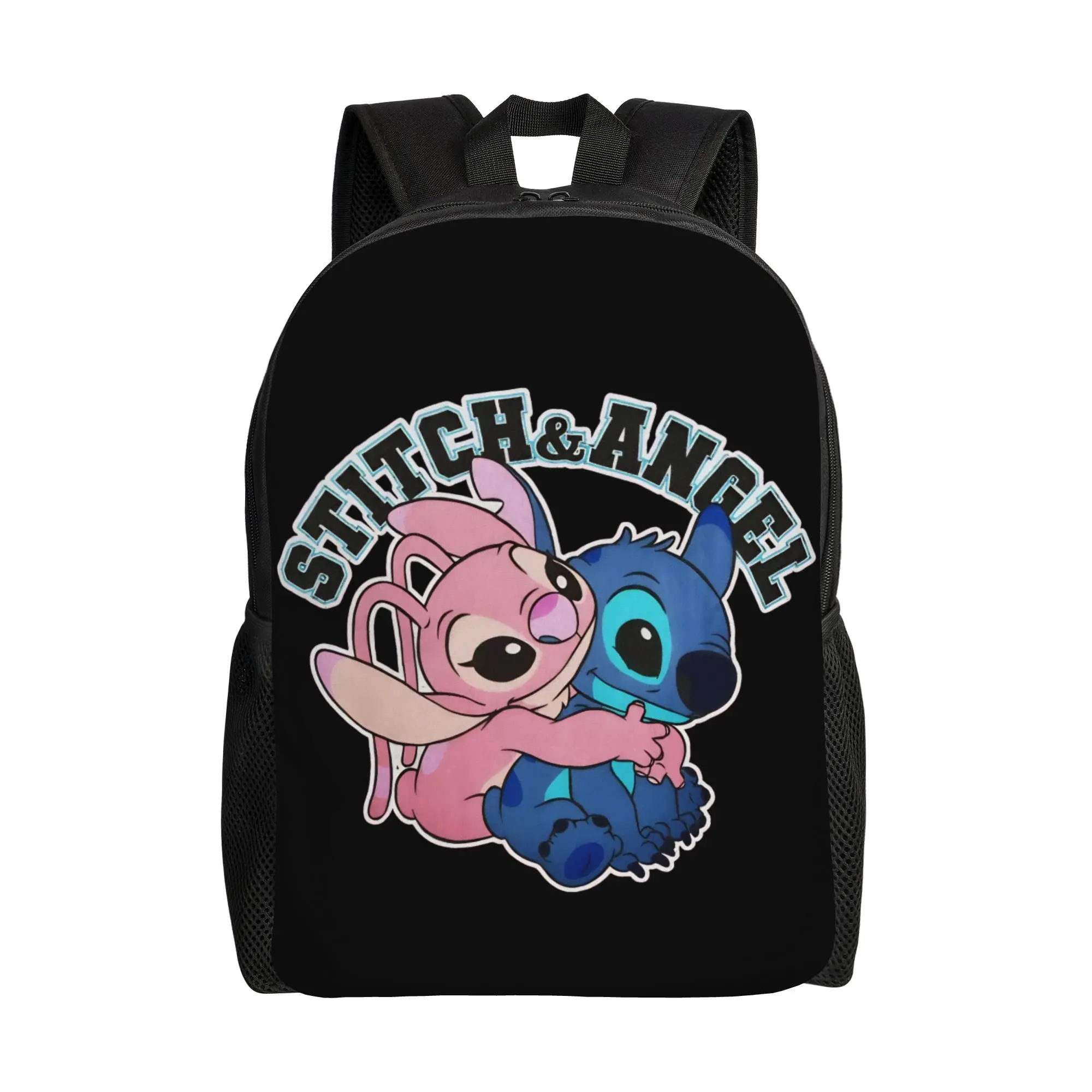 

Рюкзак с графическим рисунком Valentine Stitch Angel, дорожные рюкзаки, студенческие унисекс-рюкзаки, большие школьные сумки на заказ, современный рюкзак