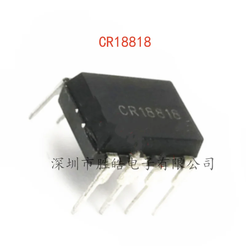 (5PCS)  NEW  CR18818  IC18818   LCD Management Chip  Straight In  DIP-8  CR18818  Integrated Circuit