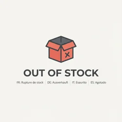 OUT OF STOCK FR: Rupture de stock DE: Ausverkauft IT: Esaurito ES: Agotado