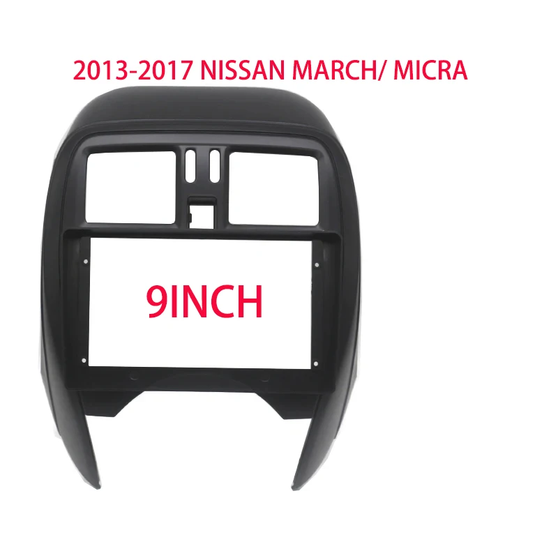 

9-дюймовый автомобильный радиоприемник для Nissan MARCH/Micra 2013-2017, автоматическая стереосистема, монтажная панель приборной панели, комплект рамки