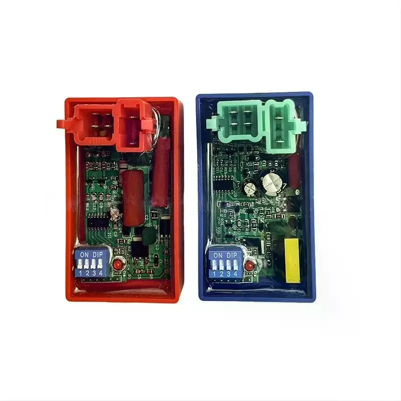 Motorcycle Racing CDI 6PIN With DIP Switch For AKT125 RX125 FT125 FT150 Plug And Play Performance Enhancement