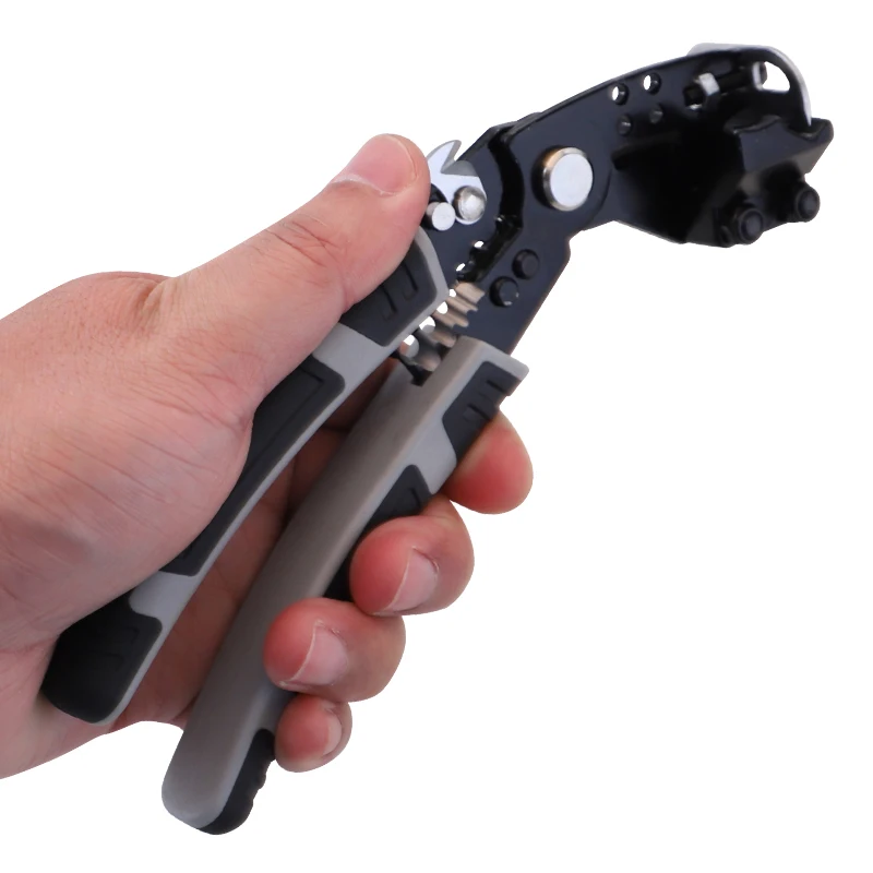 Wire Stripper CR-V Crimping Plier Portable Electrician Wire  Multi-Tool for Pressing Cutting Stripping Crimping Winding Wires