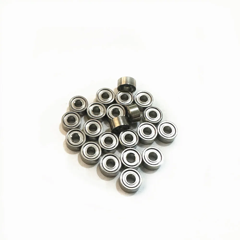 50Pcs 681XZZ L-415ZZ 1.5x4x2 mm Deep groove ball bearing Miniature bearing High quality Model aircraft 681 681X