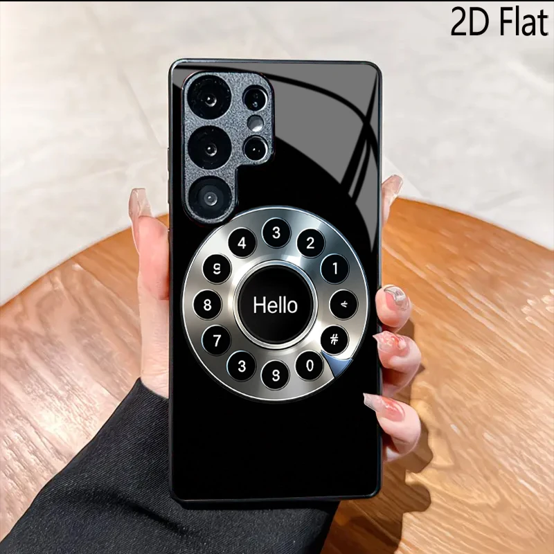 Retro dialer screensa for Samsung GalaxyS26/S25/S24ULTRAS23/S22/S21/S20PLUS FE A56,54,35,33,16A22,23,24,25,A26,A05,A06Phone case