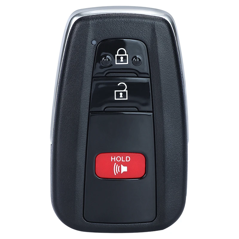 KEYECU 3 pulsanti 314.3MHz per Toyota 4runner RAV4 Prius 2021 2022 2023 Auto Smart Remote Control Key Fob 231451-3450 HYQ14FLA