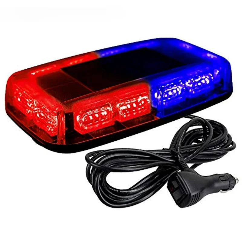 Alta potência magnética telhado Strobe Lamp, emergência Safety Warning LED para carros, alta visibilidade