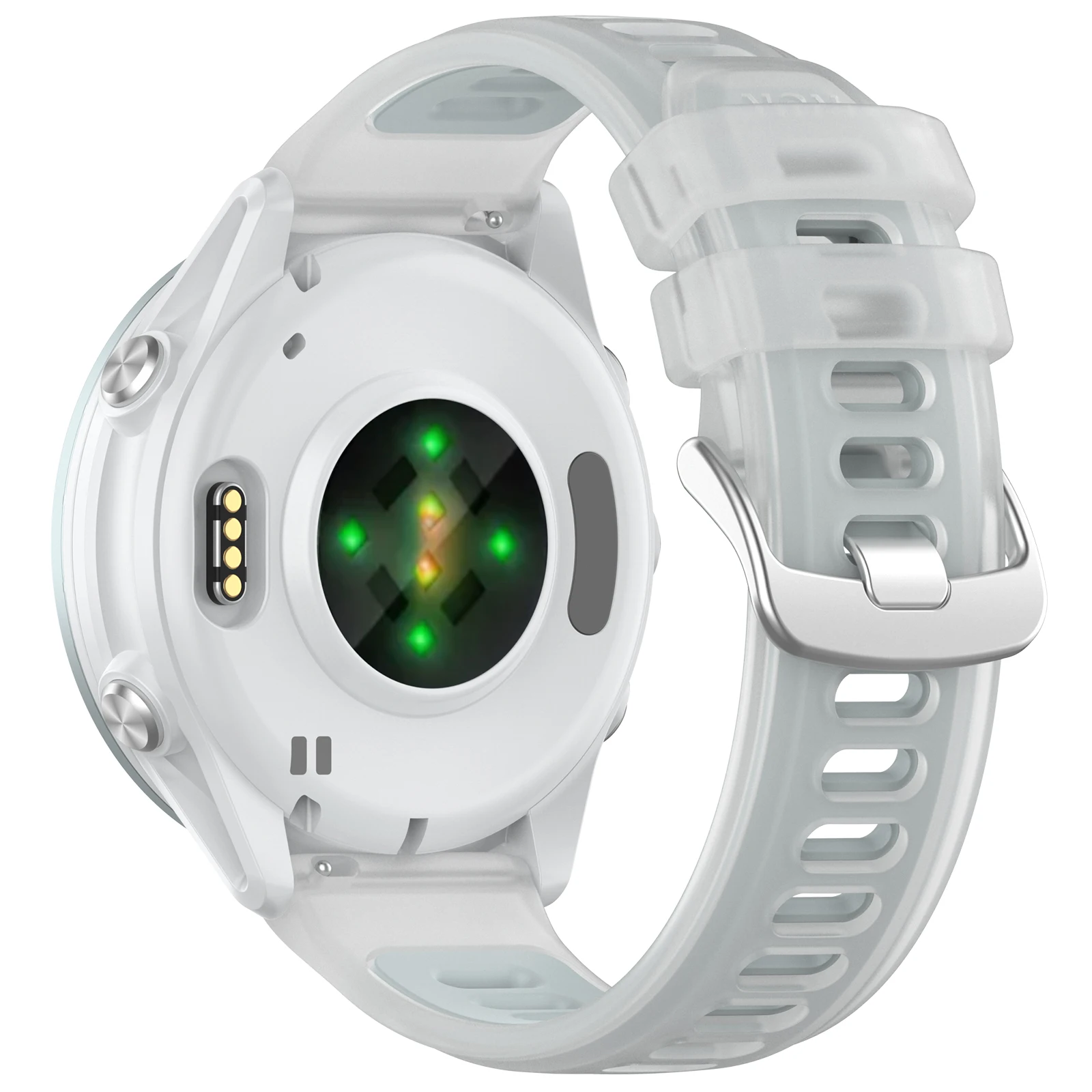 20/22 مللي متر حزام سيليكون شفاف ل Amazfit GTR/4/3/Pro/Active 2 سوار معصم رياضي Amazfit Balance 2-1/Bip 6 Garmin Active 5-6 #4