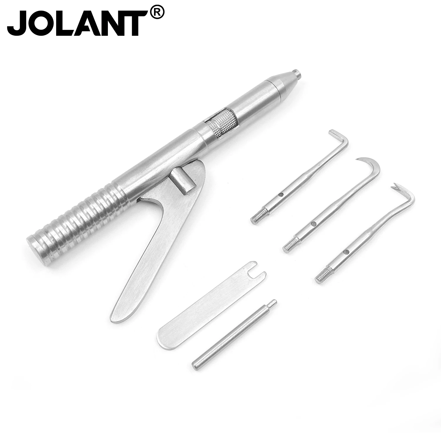 JOLANT Dental Automatic Teeth Crown Remover Adjustable 4 Shifts Crown Remover Stainless Steel Lab Teeth Restoration Tools