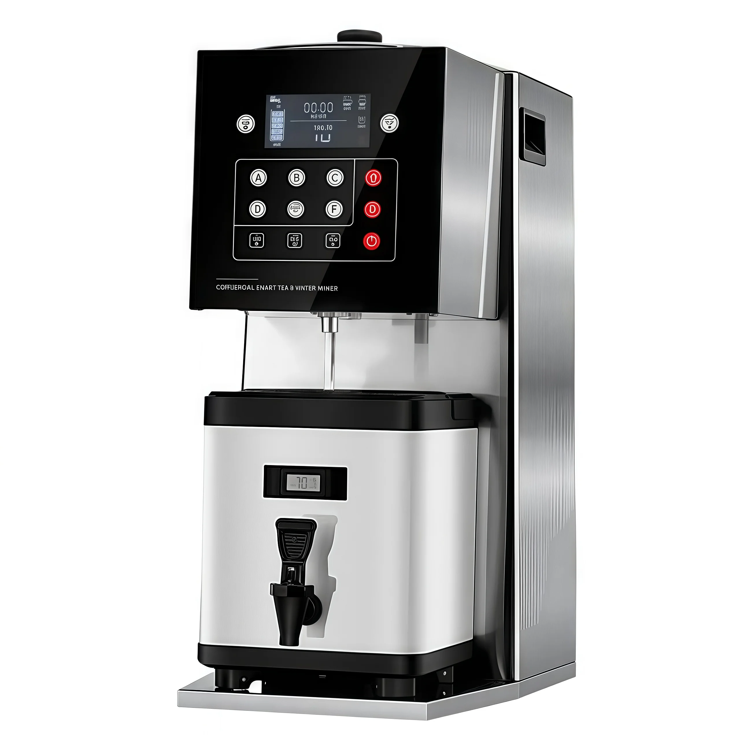 

Stainless Steel Herbal Tea Boiler with Steam Function - 220V Commercial Grade