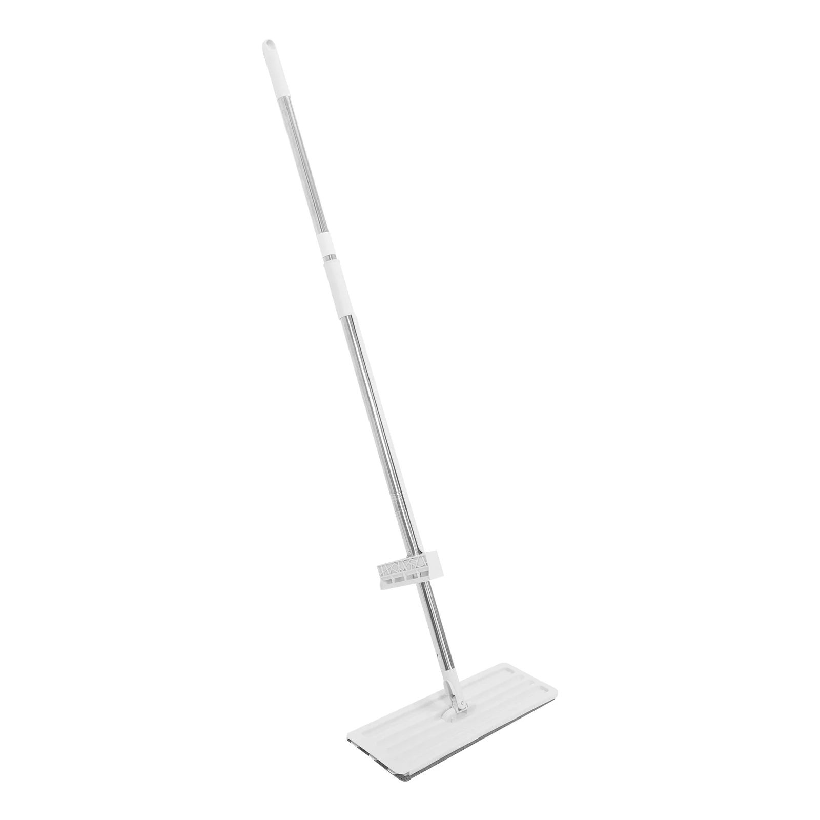 Mop Lazy Household Clean Mopping Artifact Cleaning Microfiber White Long Handle