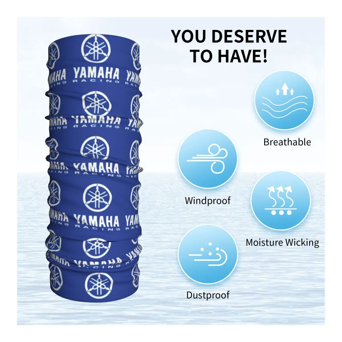 YMH Motorcross Racing Motorcycle Bandana Neck Gaiter Mask Scarf Multi-use Face Mask Cycling for Men Women Adult All Season image 5