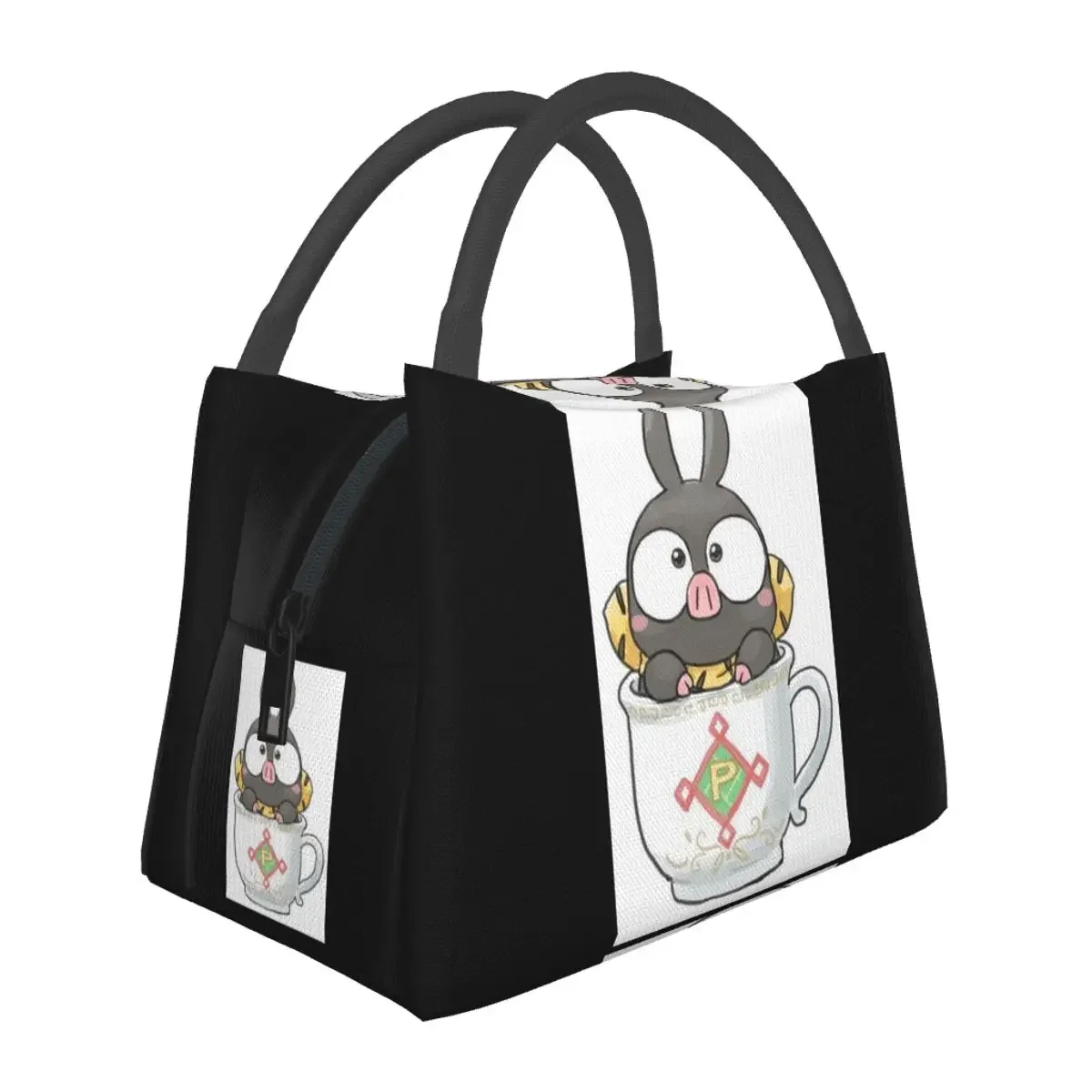 

Ranma 1/2 Saotome Pig Girls P Chan Сумки для обеда Bento Box Герметичная сумка для пикника Сумки-холодильники Термосумка для женщин и детей Путешествия