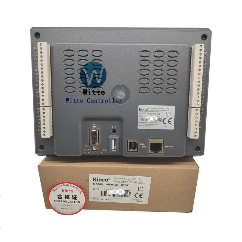 ชุดคินโกออเนชันแทช MK070E-33DT MK070E-32DX HMI + PLC Freescale CPU อุตสาหกรรมความเร็วนาฬิกา700MHz 7นิ้ว