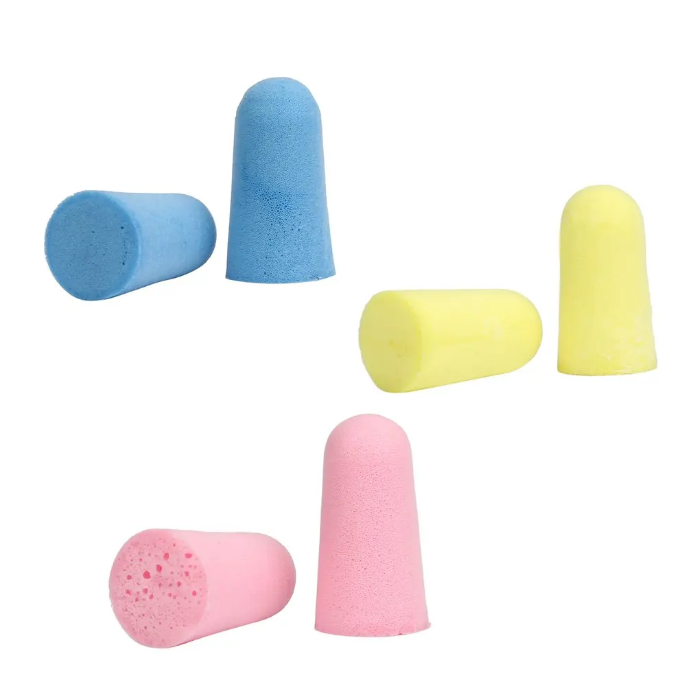 Soft Foam Ear Plugs Sound Insulation Ear Protection Earplugs Anti Noise Snoring Sleeping Plugs for Travel Noise ReductionEarplug