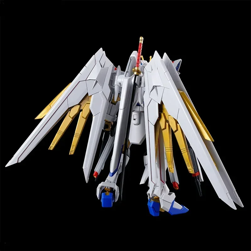 In Stock BANDAI Genuine Original HG Extraordinary Strike Freedom Gundam Action Anime Figure Collectible Doll Statuette Ornament