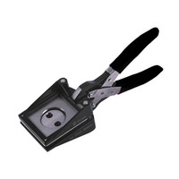 Hand Held Manual Round 38mm 25mm 32mm 44mm Paper Graphic Punch Die Cutter for Pro Button Maker