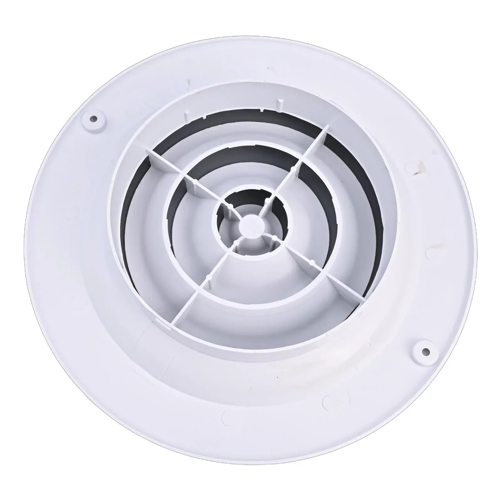 250mm/300mm/310mm White Adjustable Air Ventilation Cover Round Ducting Ceiling Wall Hole ABS Air Vent For Bathroom Kitchen